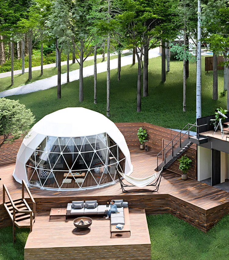 【星空テラス/客室専用風呂】プレミアム・ドーム型8m（最大6名）